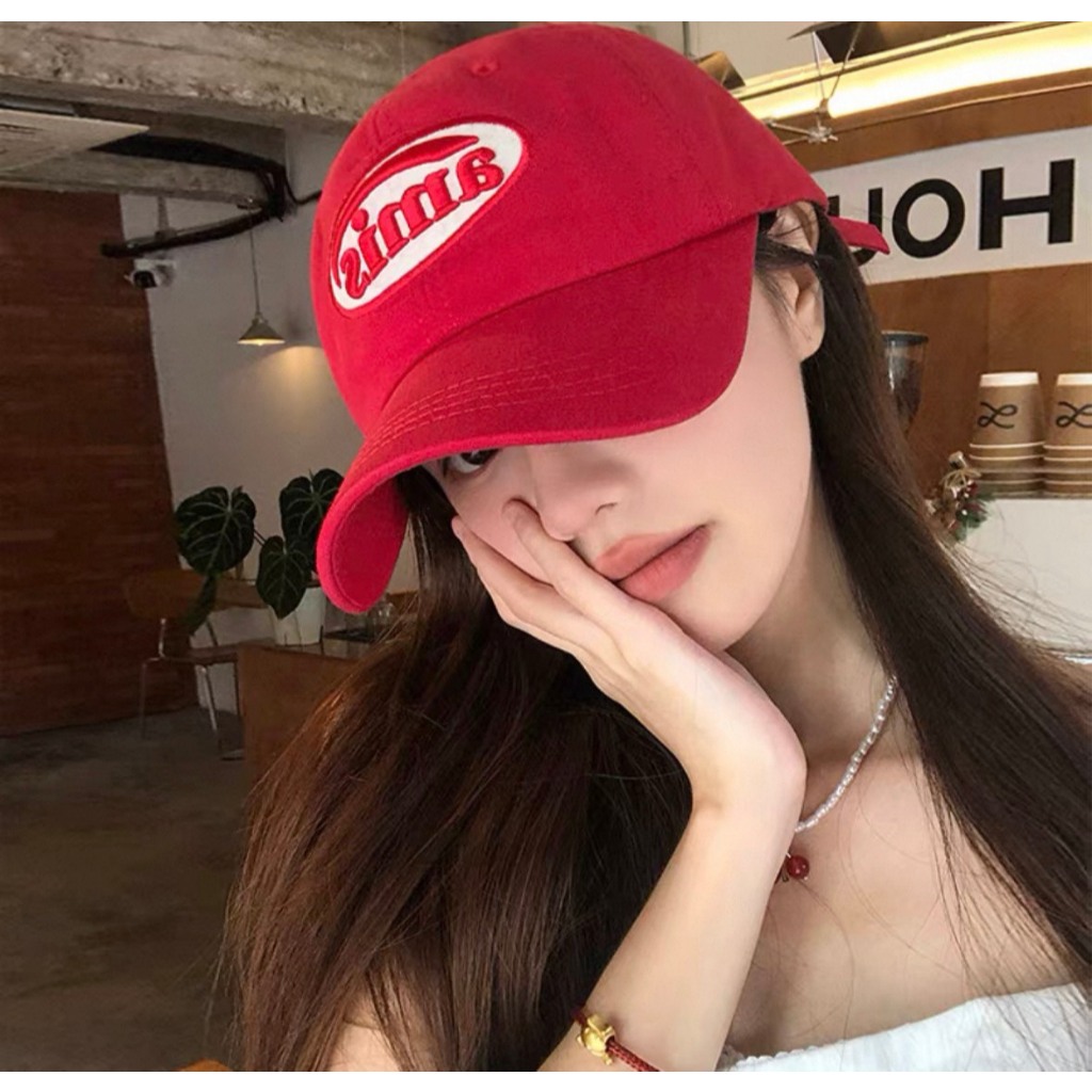 หมวกแก๊ป amis ปักลายเท่ หมวกคู่รัก หมวกเที่ยว หมวกถ่ายรูปสุดฮอต! 164