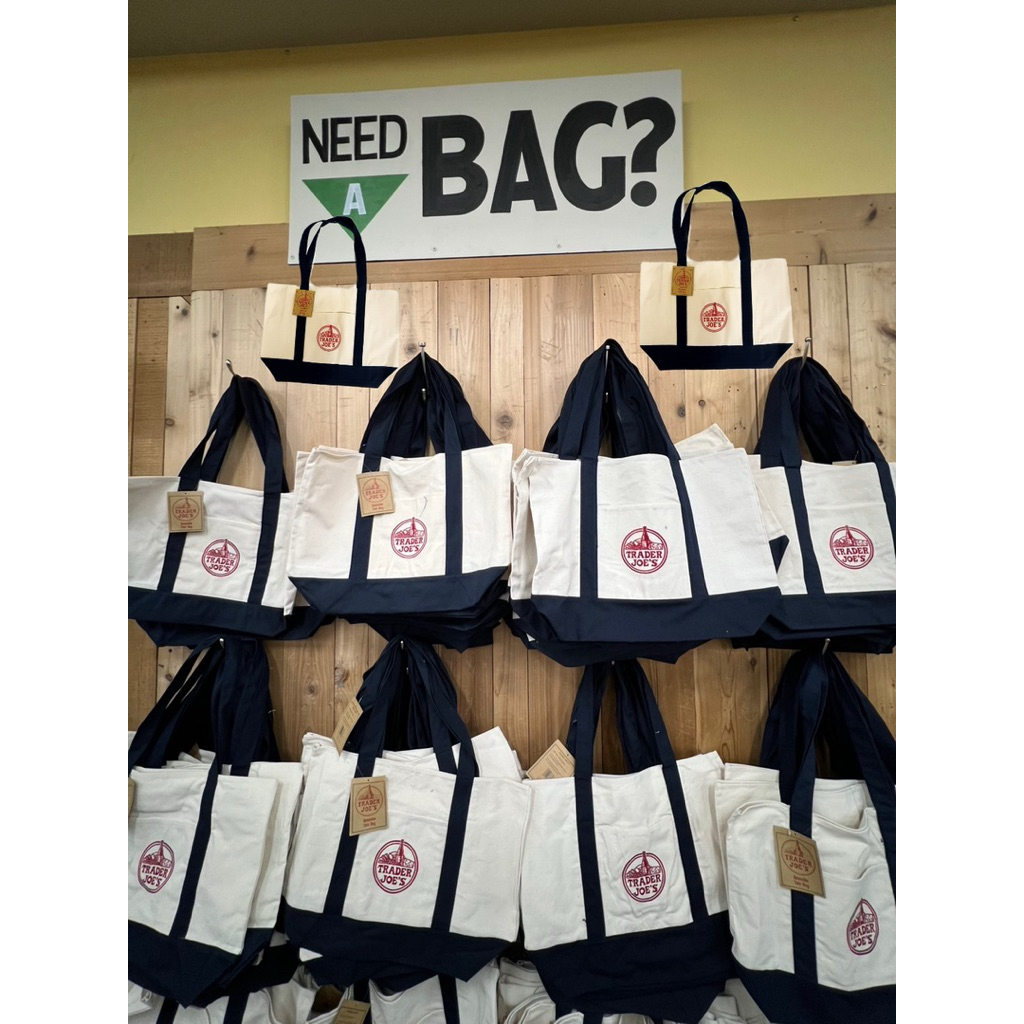 ราคาถูกมาก✅ trader joe's tote bag กระเป๋าสุดฮิตUSA✅