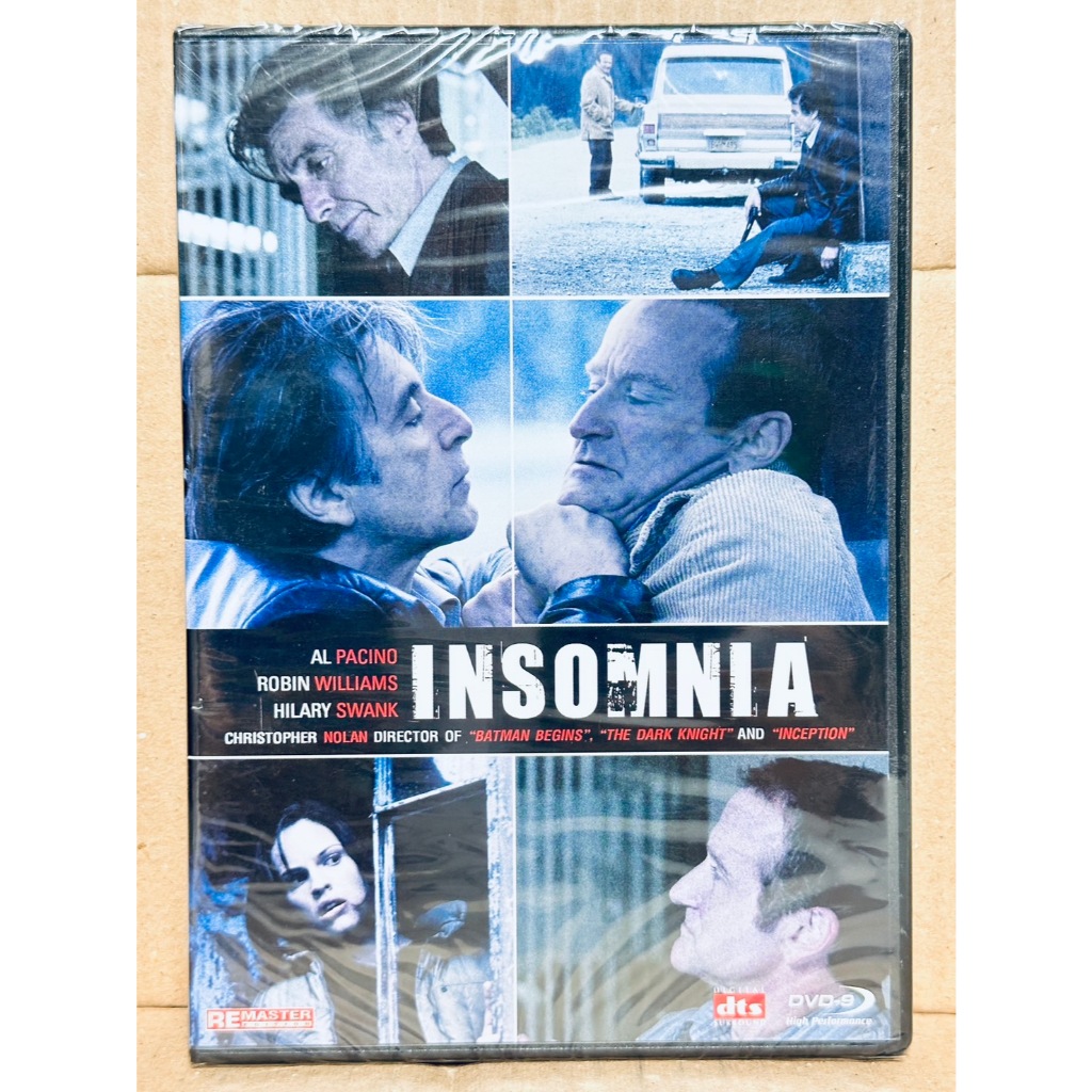 DVD : Insomnia (2002)  เกมเขย่าขั้วอำมหิต " Al Pacino, Robin Williams " Flim by Christopher Nolan