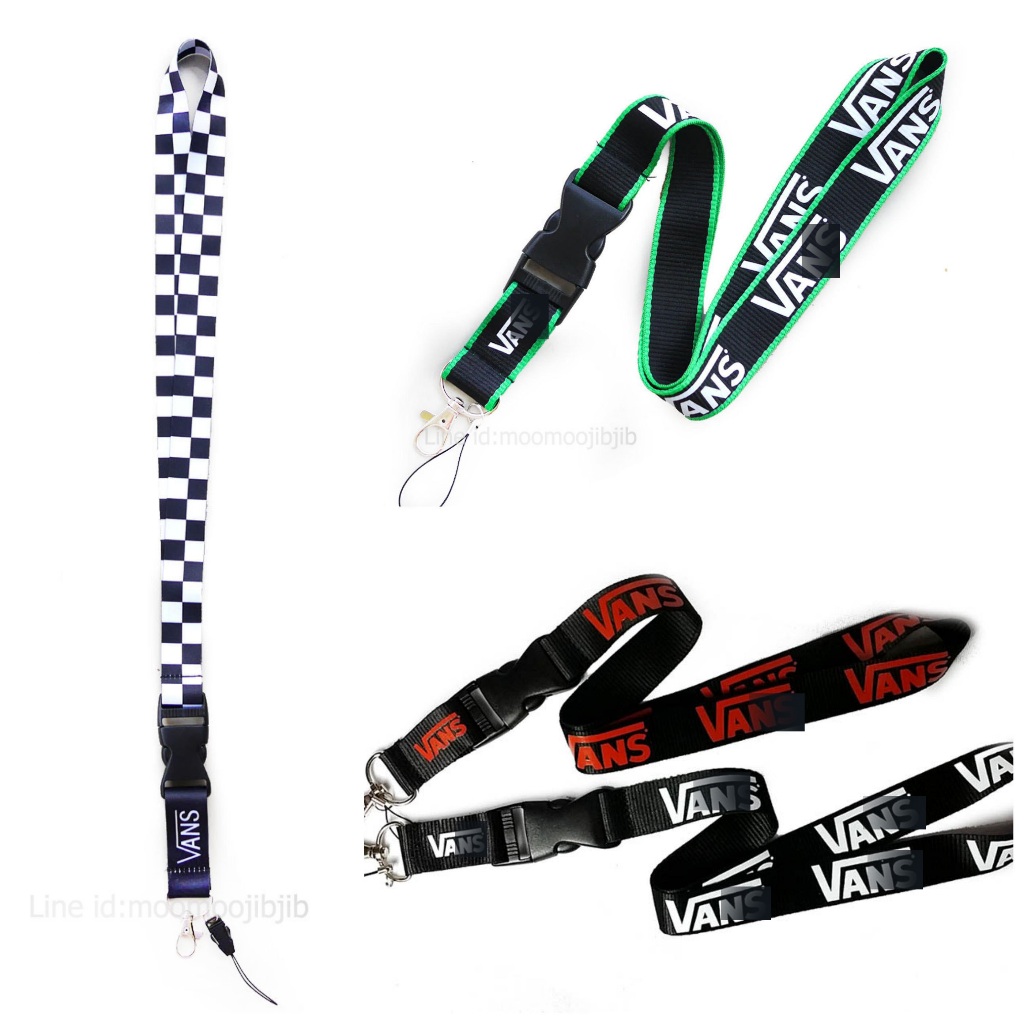 Vns สายคล้องคอ สายห้อยบัตร+ฟรีห่วงเล็กทุกเส้น