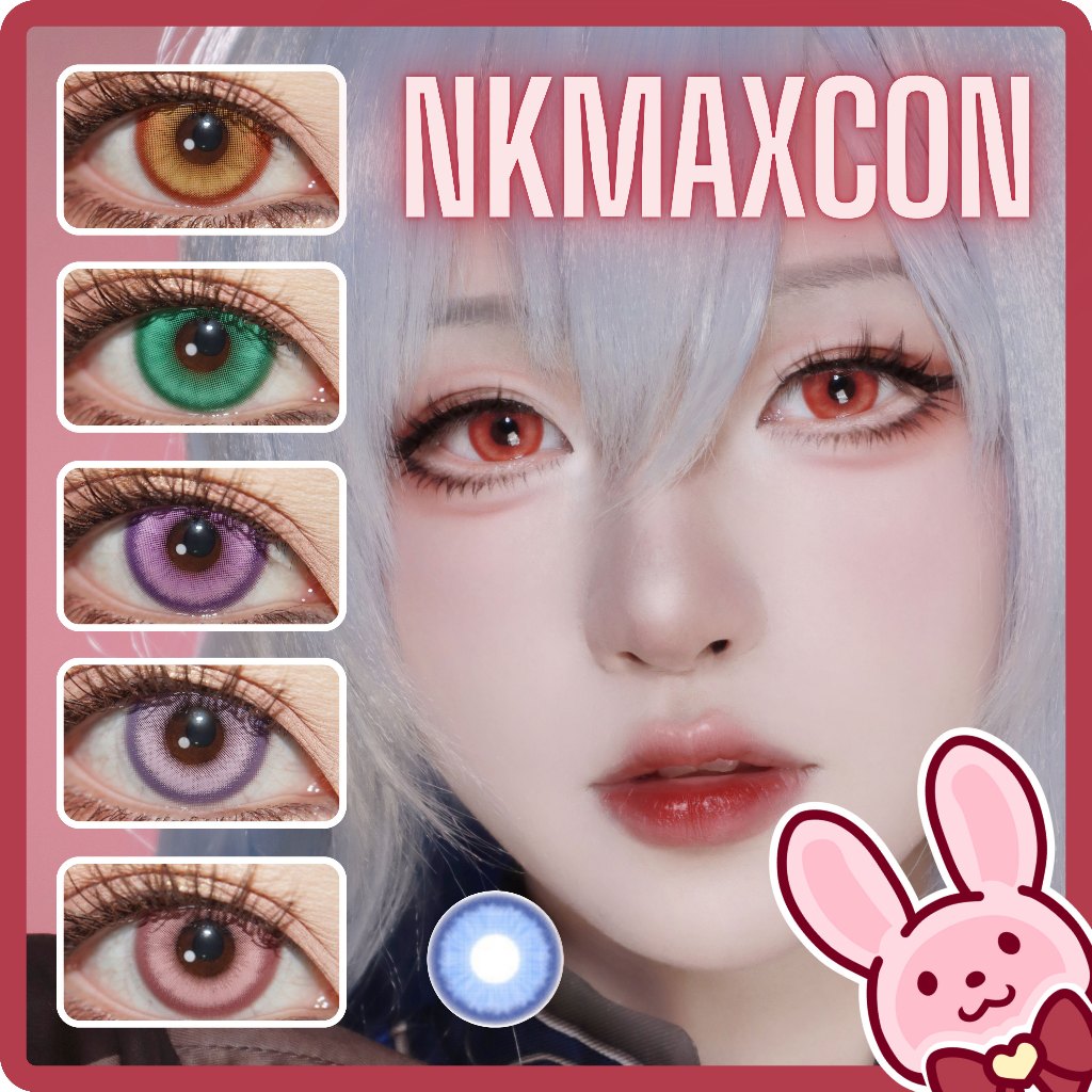 ✨️Jelly Eye✨️ พร้อมส่ง 🇹🇭 มีค่าสายตา คอนแทคเลนส์คอสเพลย์ Nkmaxcon แบบรายวันจีน
