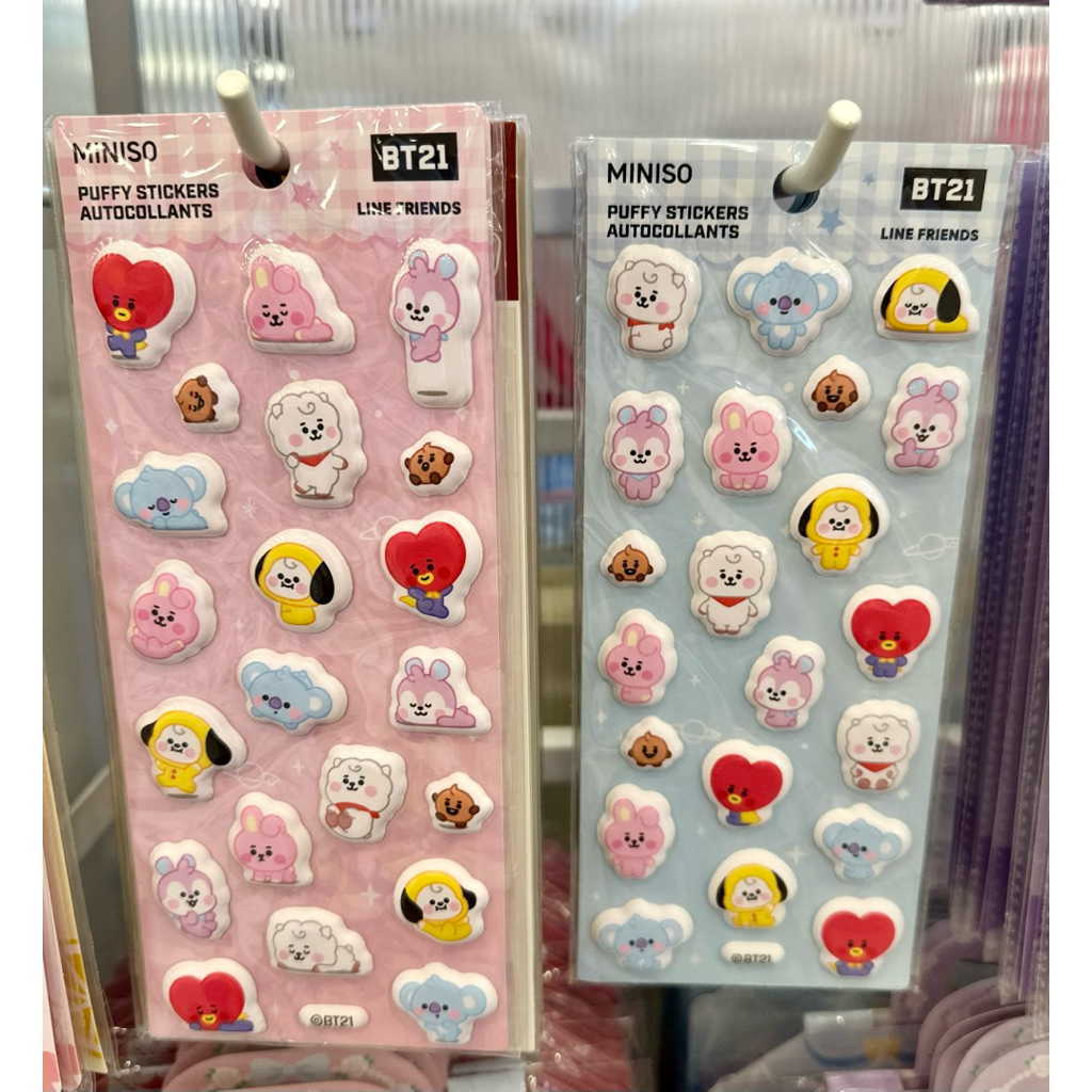 [พร้อมส่ง] สติ๊กเกอร์BTS สติ๊กเกอร์BT21 บังทัน💜