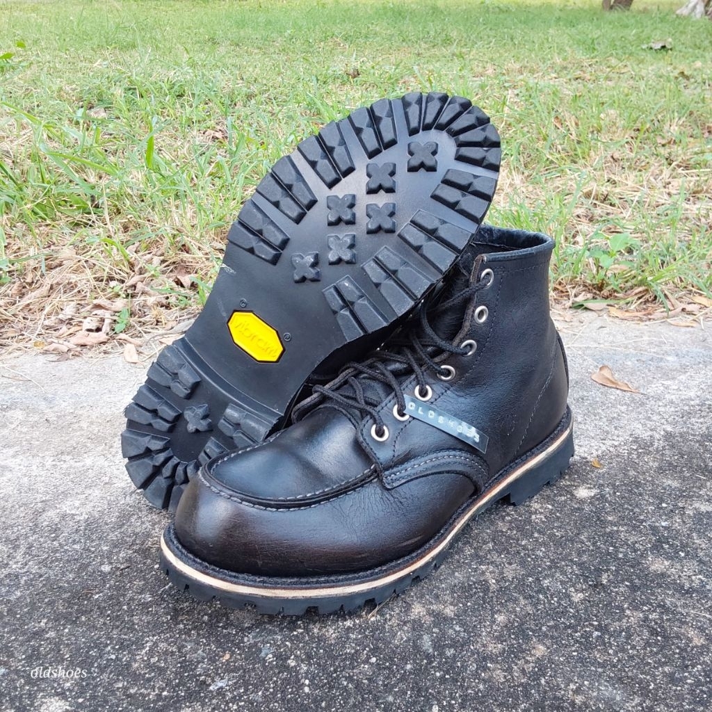 (แท้/มือสอง)ส่งฟรี 25CM 40 Unisex Redwing Heritage Work Boots MocToe Made in USA Pre-owned Authentic