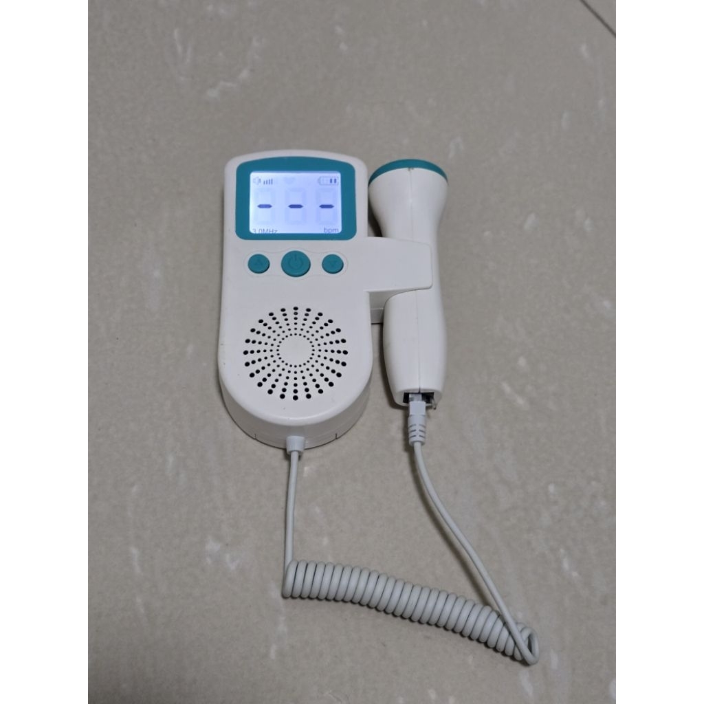 FETAL DOPPLER เครื่องวัดอัตราการเต้นของหัวใจของทารกในครรภ์ *สภาพ 99%*