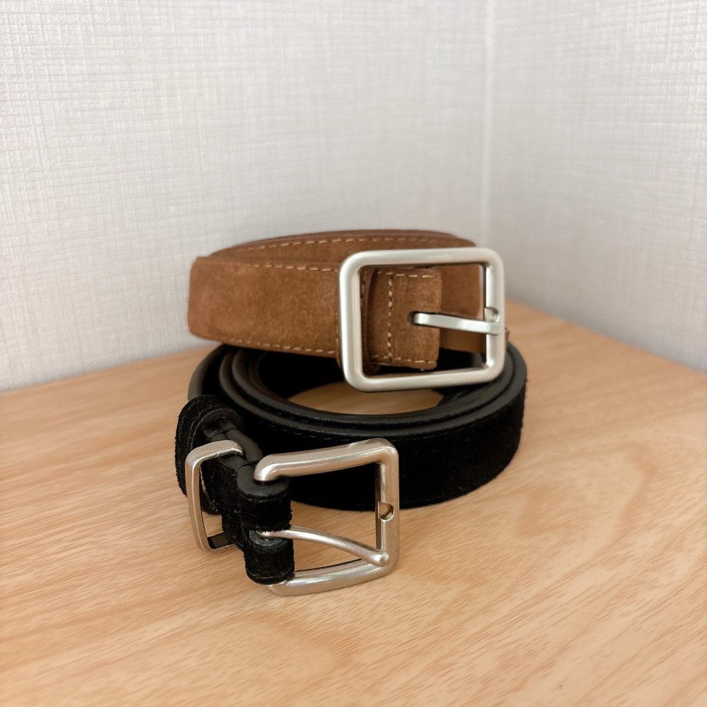 ส่งต่อ MUSTNIMAL Mini Rim Belt | Mini Suede Belt พร้อมส่ง