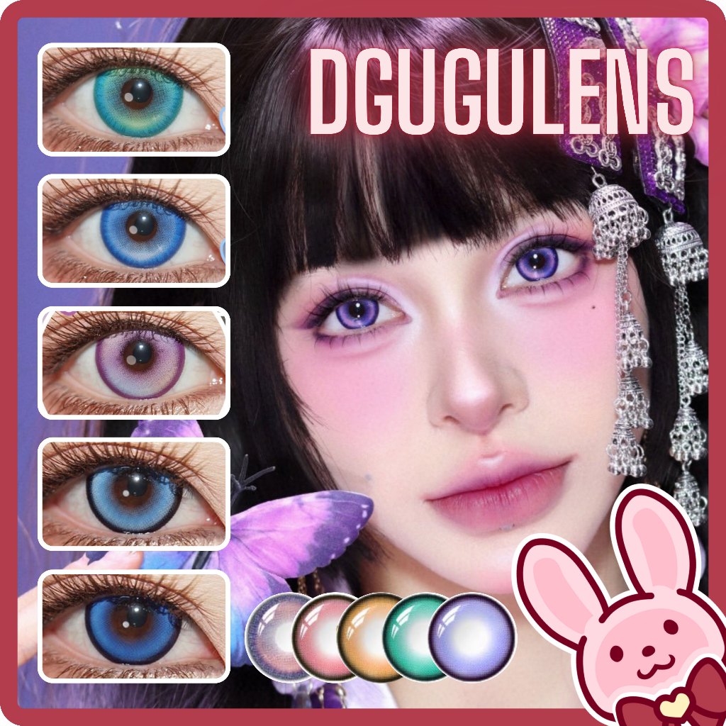 ✨️Jelly Eye✨️ พร้อมส่ง 🇹🇭 มีค่าสายตาบางรุ่น คอนแทคเลนส์แบรนด์ Dgugulens แบบรายวันจีน (1)