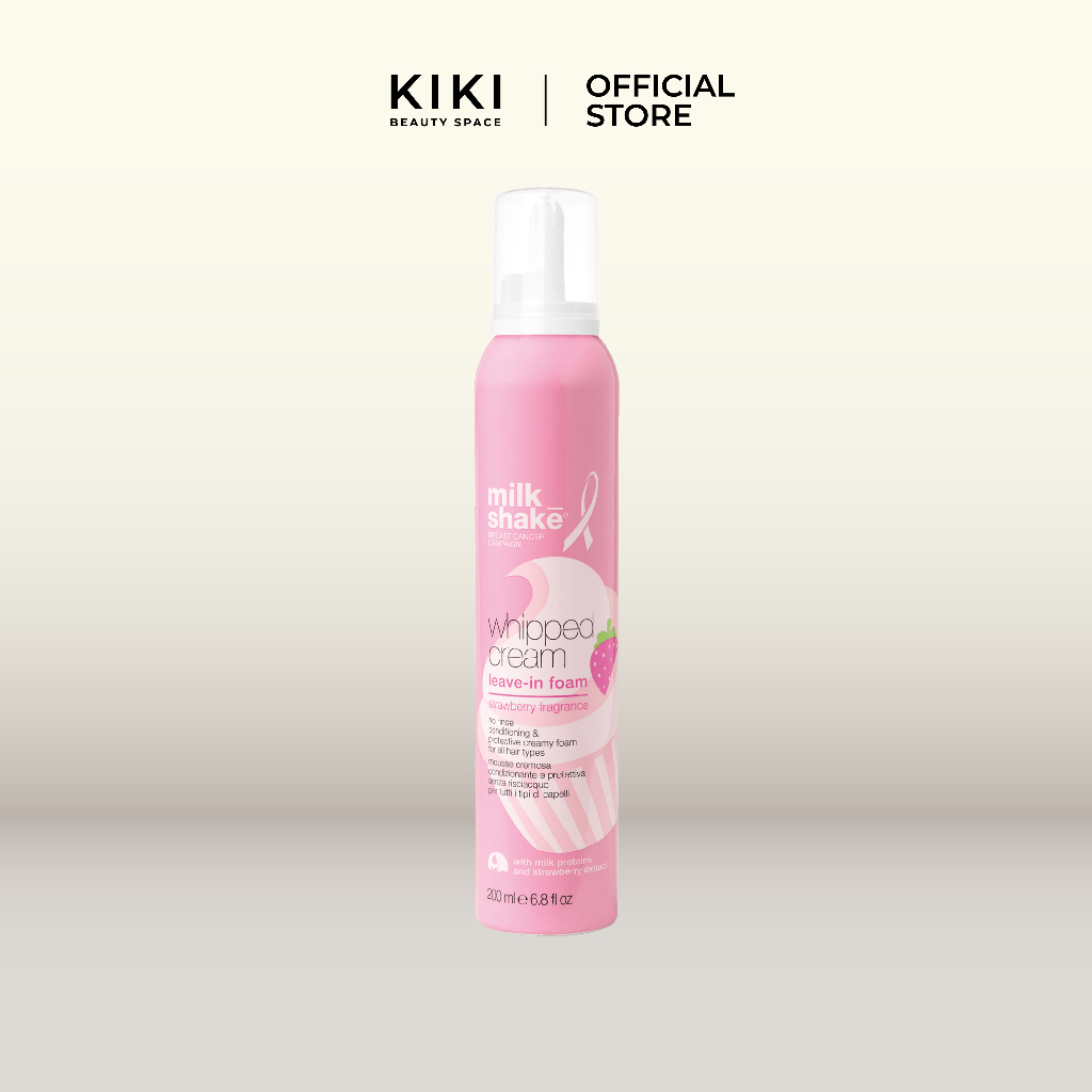 milk_shake Strawberry Cupcake Whipped Cream Leave-In Foam (มิลค์เชค สตอเบอรี่คัพเค้ก วิปครีม)