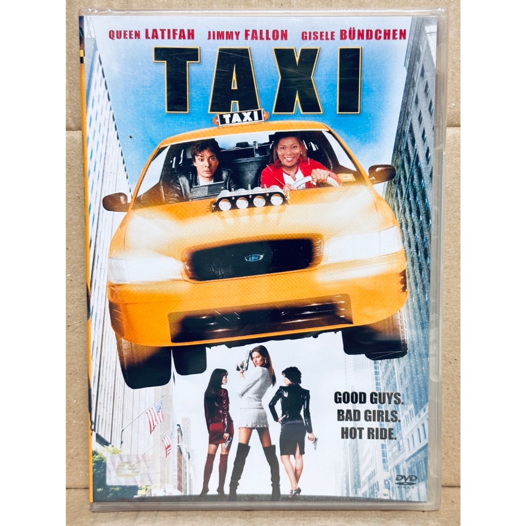DVD : Taxi (2004) แท็กซี่เหยียบกระฉูดเมือง ปล้นสนั่นล้อ " Queen Latifah, Jimmy Fallon "