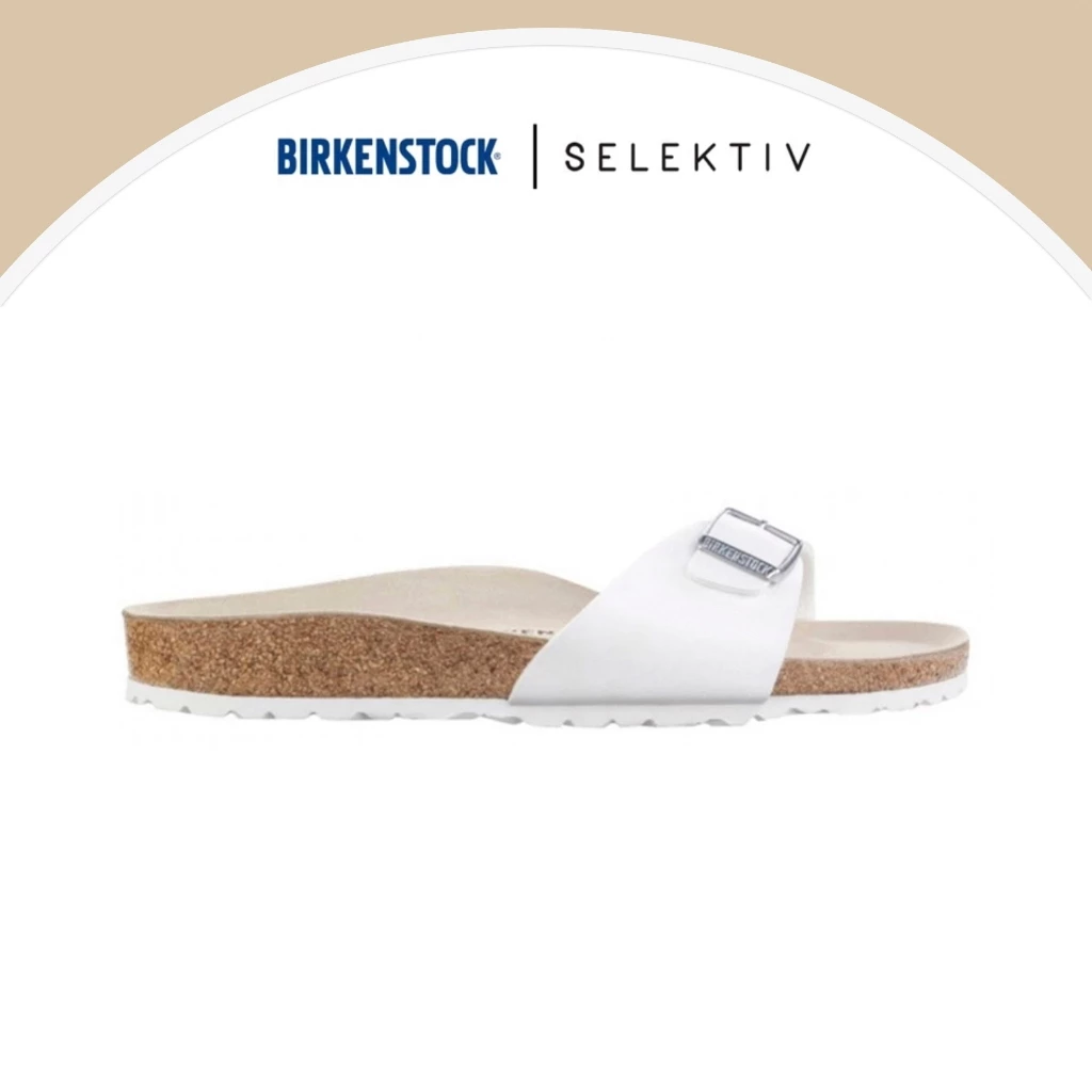 BIRKENSTOCK รองเท้าผู้หญิง รุ่น Madrid สี whitewashing