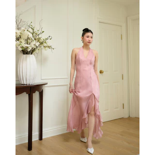 Tangerines - QUINN RUFFLE DRESS ชุดเดรส ออกงาน ดินเนอร์ ปาร์ตี้