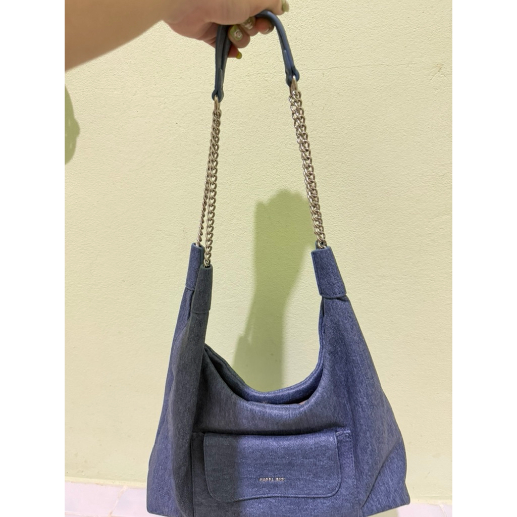 กระเป๋าสะพาย KAPPA BKK สียีนส์ มือสอง