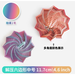 พร้อมส่งในไทย🇹🇭BARR1YRB Fractal Fidget Star รุ่น, 3D การพิมพ…