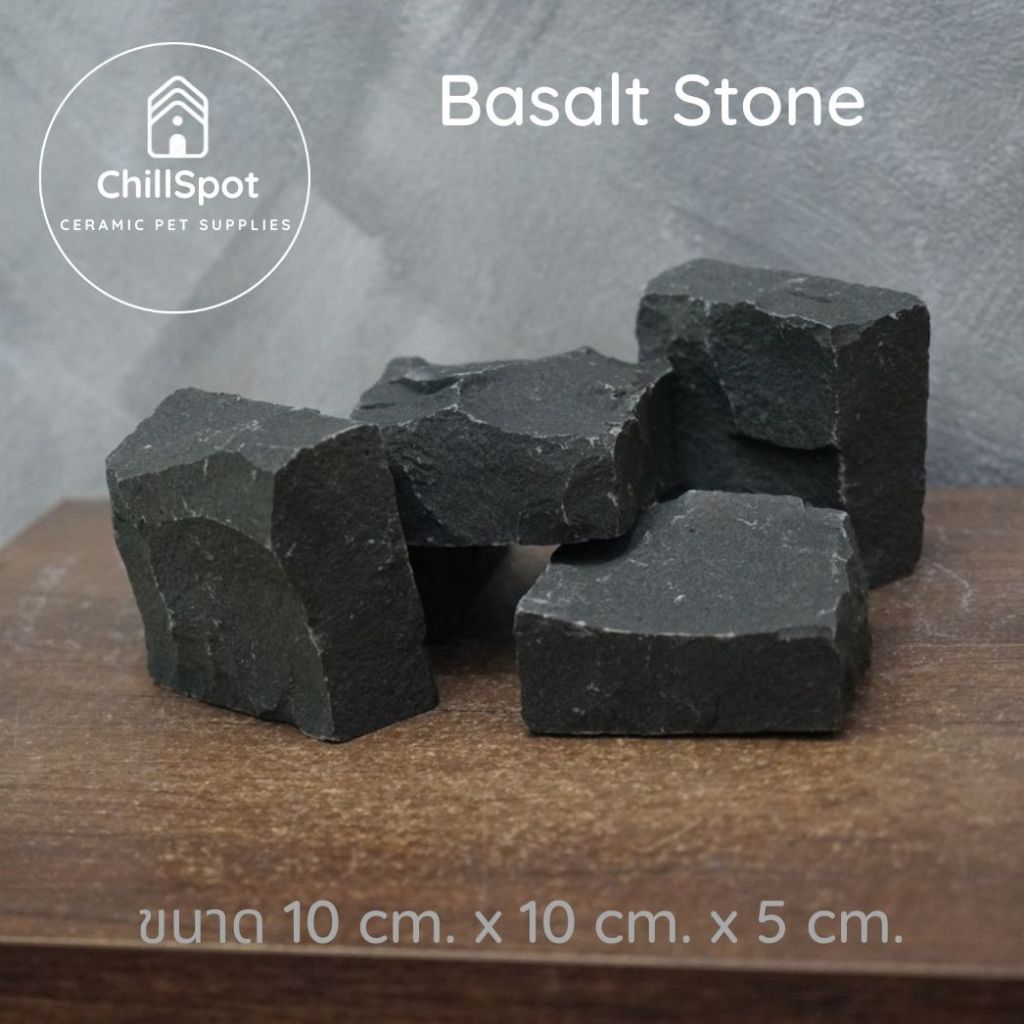 หินบะซอลต์ธรรมชาติ (Basalt Stone) ตกแต่งตู้ สัตว์เลี้ยง Exotic แต่งสวน เป็นพร็อพถ่ายรูป Display ราคา ถูกที่สุด ดีลบีเคเค แกลเลอรีภาพที่ 7