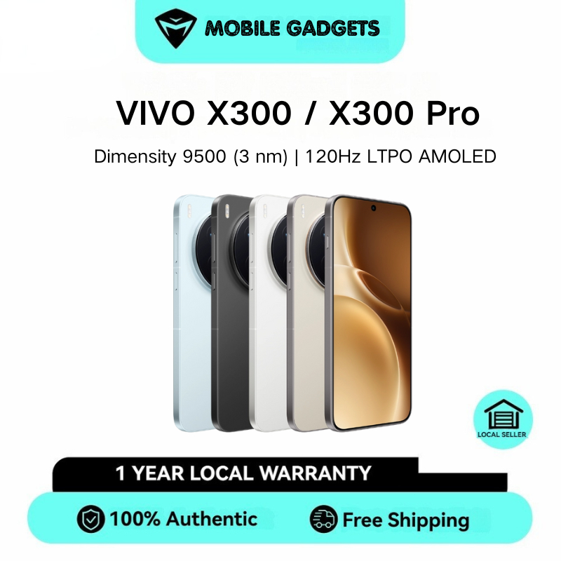 VIVO X300 / VIVO X300 Pro | Dimensity 9500 (3 nm) | 120Hz LTPO AMOLED | VIVO X300 Series