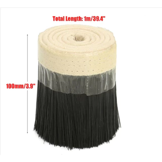 【ข้อเสนอ ที่ดี ที่สุด】แปรงไนล่อนเครื่องดูดฝุ่นสําหรับ cnc router 1 เมตรสีดํา