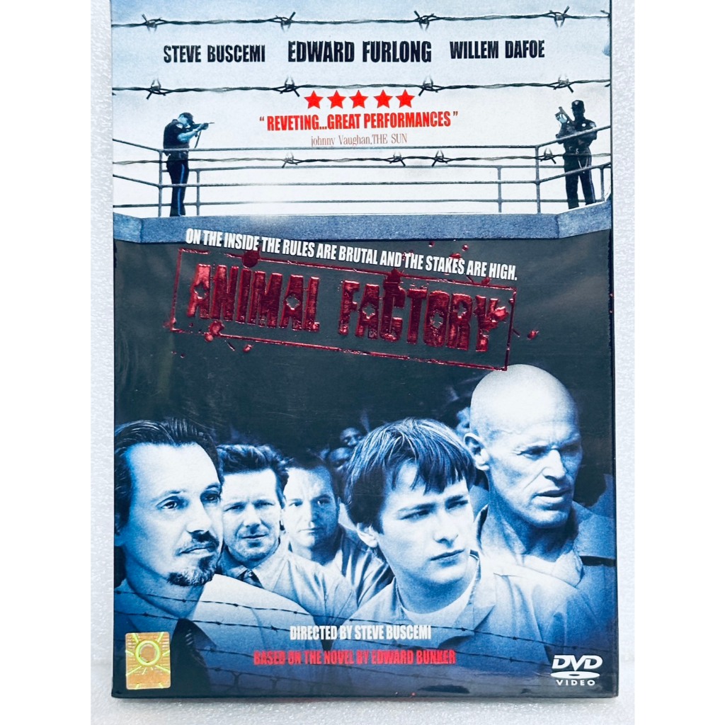 DVD ปกสวม : Animal Factory (2000) ขังลืมโลก " William Dafoe, Edward Furlong "