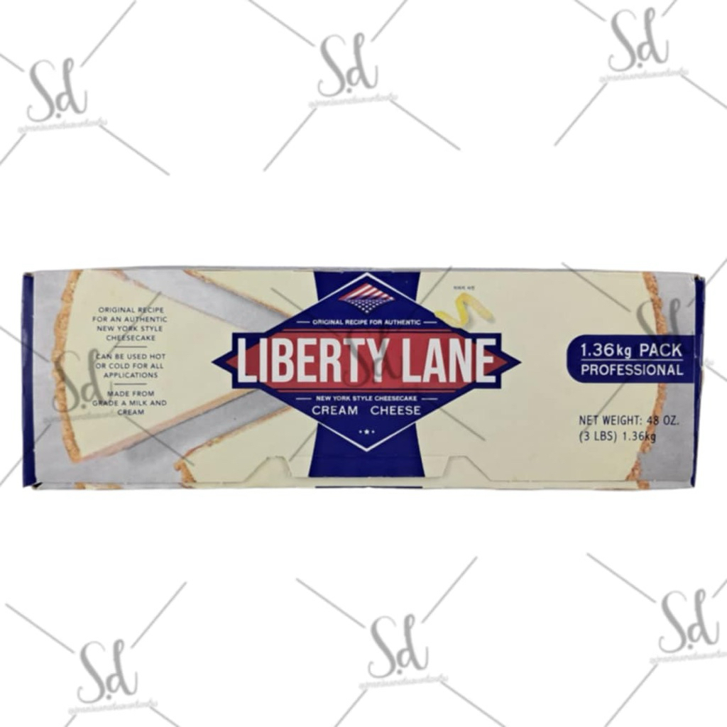 *ไม่รับเคลม/ไม่รับคืนทุกกรณี*Liberty lane ครีมชีส ขนาด 1.36kg.