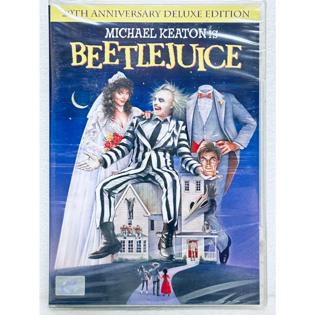 DVD​ :​ Beetlejuice (1988) ผีขี้จุ๊ย " Michael Keaton, Alec Baldwin, Geena Davis "