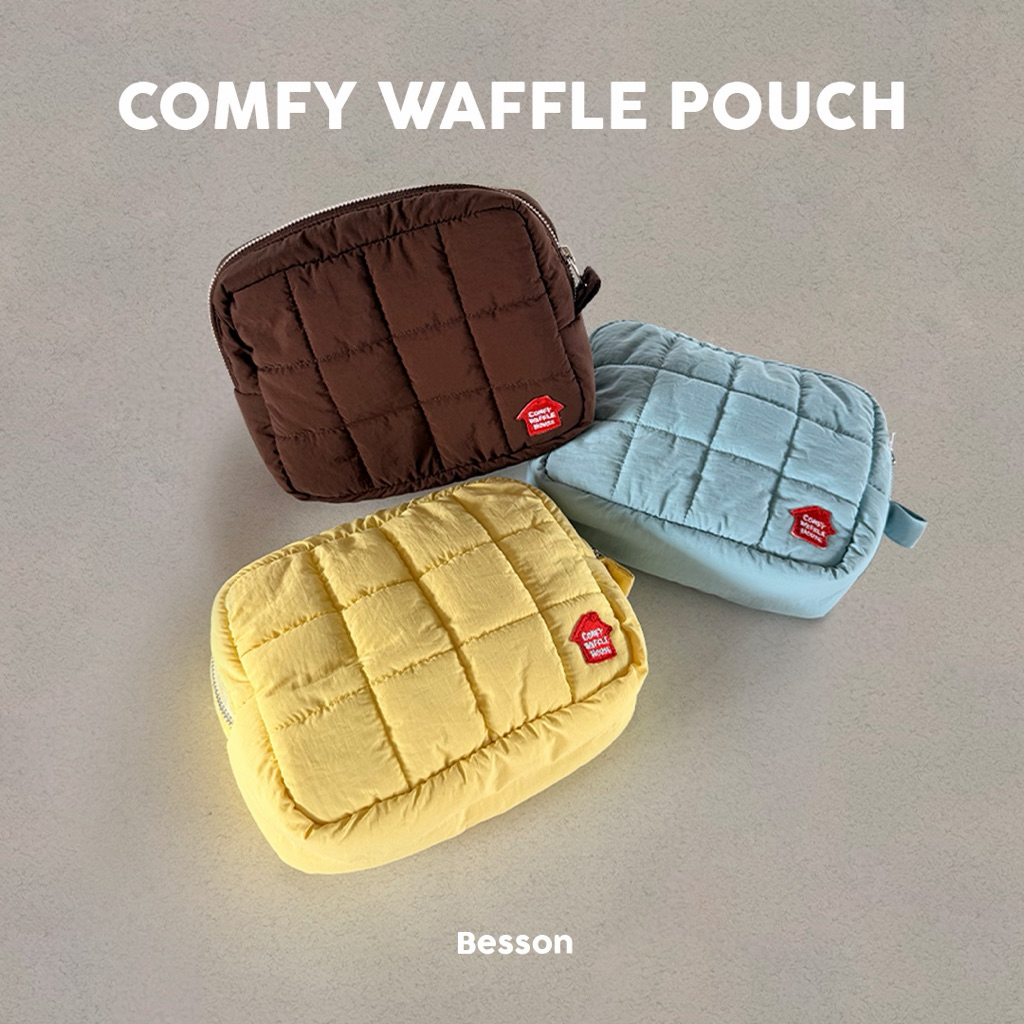 กระเป๋าวาฟเฟิล | Comfy Waffle Pouch