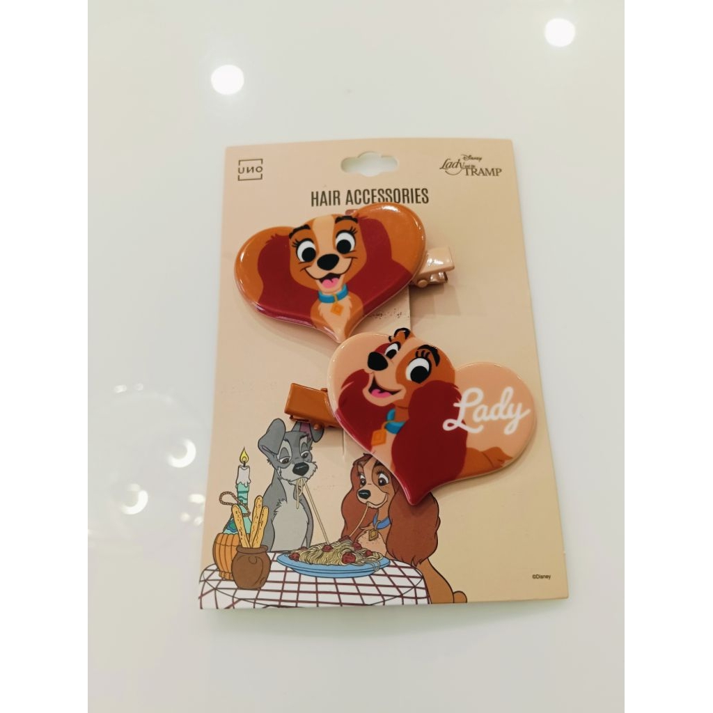 กิ๊บ Lady and the Tramp Disney ลิขสิทธิ์แท้💯