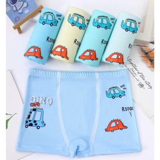 (ส่งจากไทย🇹🇭) กางเกงในเด็กผู้ชายแพ็ค10ตัว บ็อกเซอร์เด็กชาย เ…