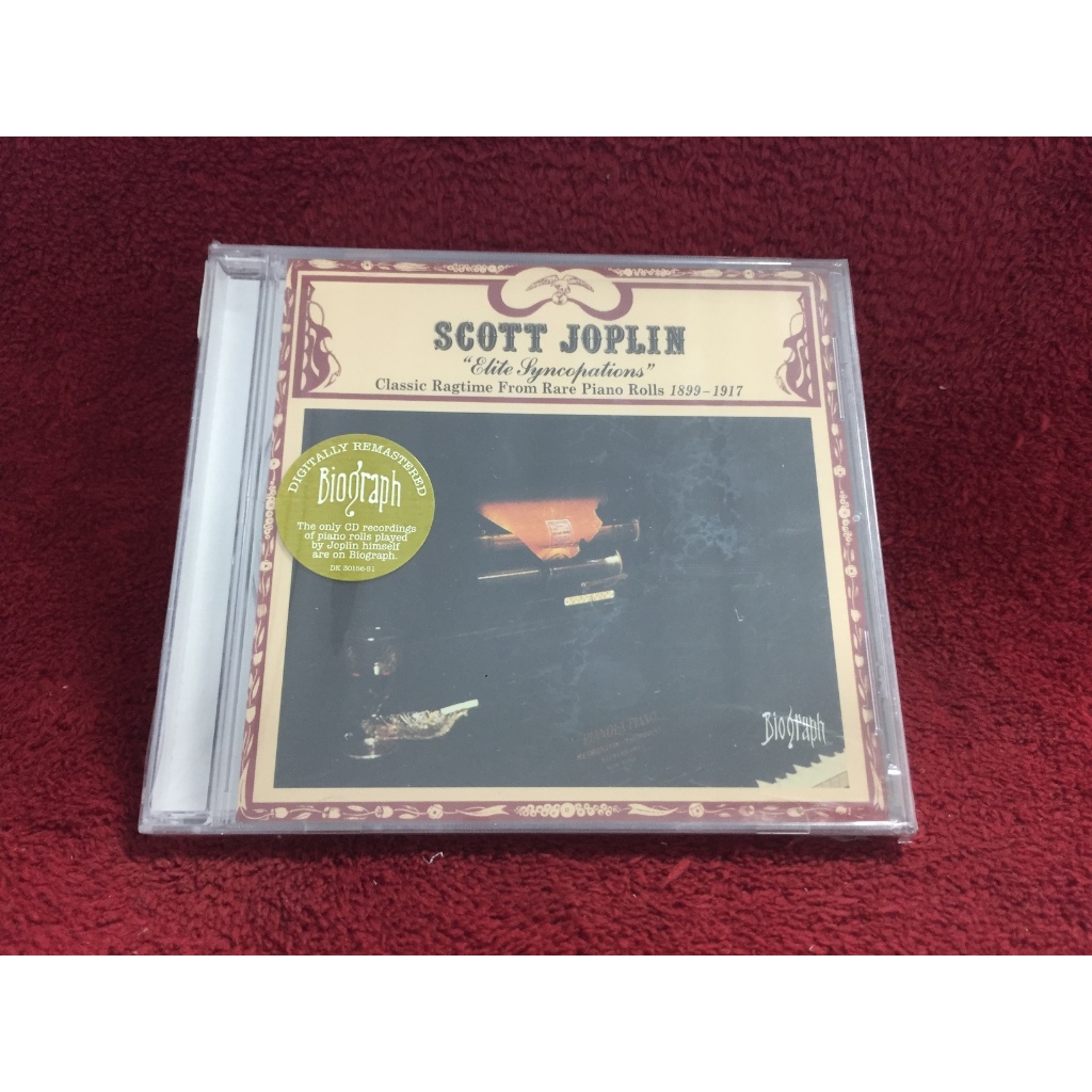 CD Scott Joplin - Elite Syncopations: ... - Scott Joplin สภาพตามปก B105-143