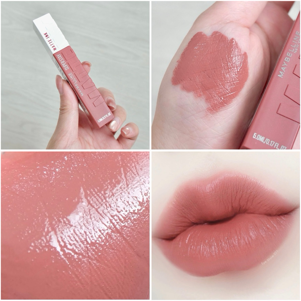Maybelline ลิปแมตต์ติดทนในตำนาน ออกสีใหม่ 545 สวยนัวมากกก เป็นโทนสีที่ทาได้ทุกวันทุกโอกาส เม็ดสีแน่น