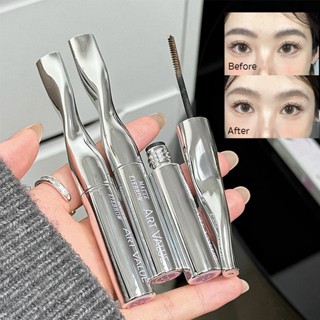 Art Value มาสคาร่าคิ้ว สามมิติ เรียบ สีน้ำตาล กันน้ำ กันเหงื…