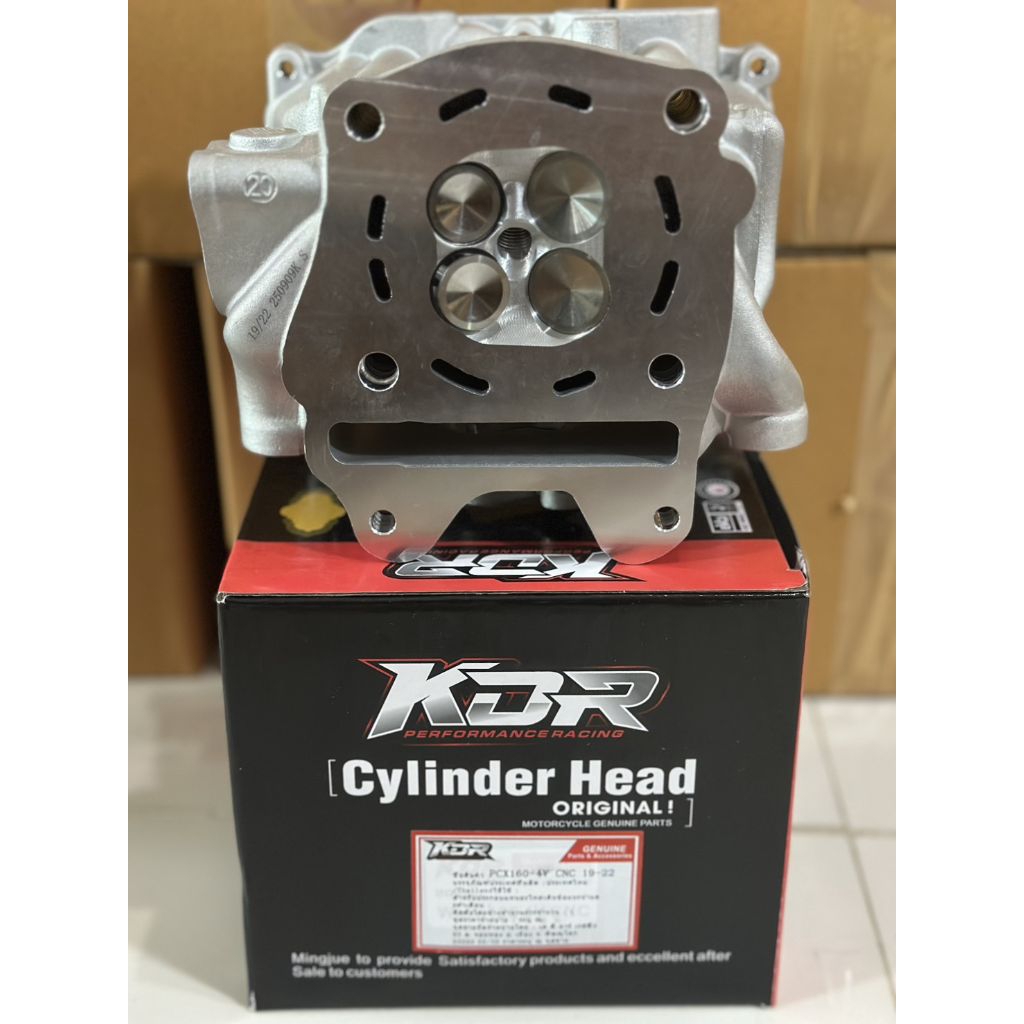 ฝา 4 วาว Lead / giono / pcx160 มีขนาดวาว19-22 21-24 22-25(แถมสปริงวาล์ว+รีไทเททุกขนาด) KDR