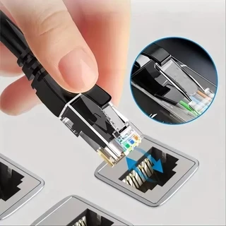 Upliftish สาย LAN Gigabit Ethernet กลางแจ้ง CAT6 UTP 10/15/20/30/40/50/60/80/100M