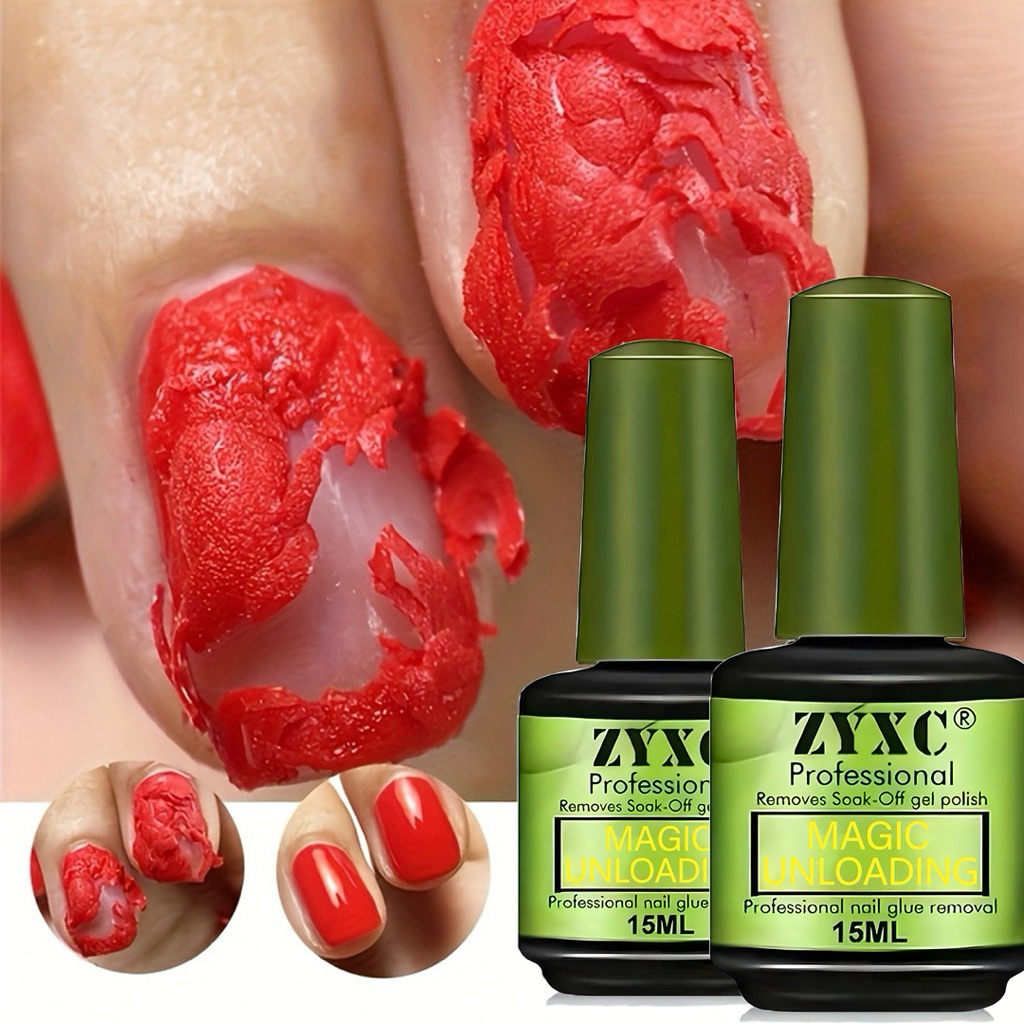 น้ำยาล้างสีเจล น้ำยาระเบิดสีเจล น้ำยาถอดสีเจล 15ml Magicgelremover