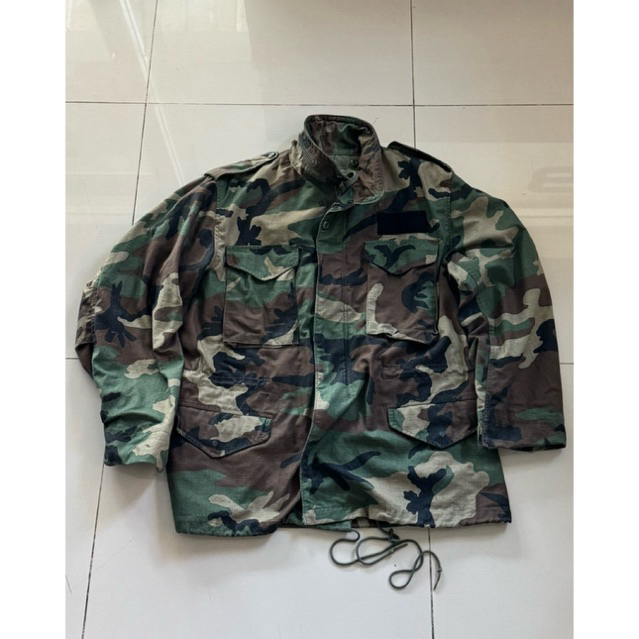 เสื้อลายพรางM65Woodland