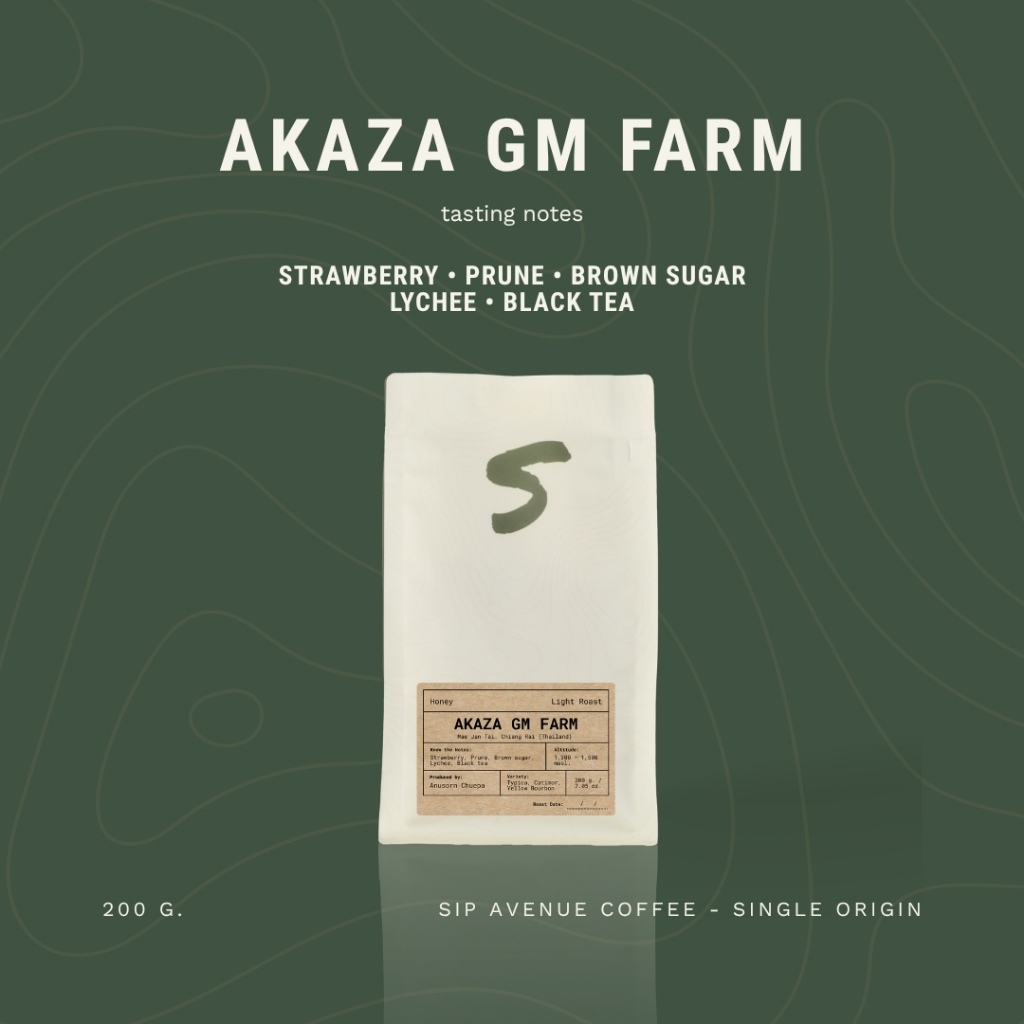 Sip Avenue Coffee - Single Origin | Akaza GM Farm | Mae Jan Tai | Honey