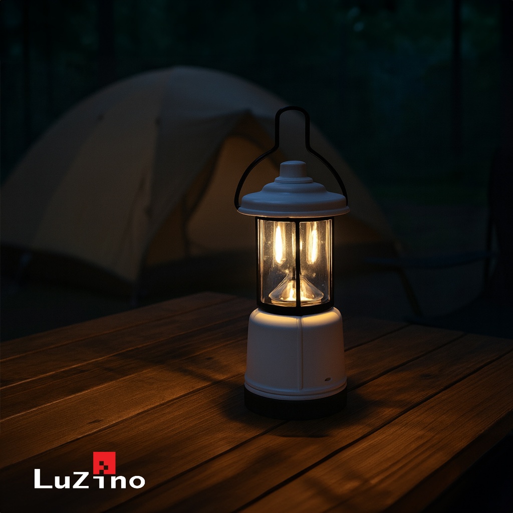ไฟฉาย 2in1 ไฟตะเกียง LED LUZINO รุ่น 01-WL525R สีขาว ราคา ถูกที่สุด ดีลบีเคเค แกลเลอรีภาพที่ 9