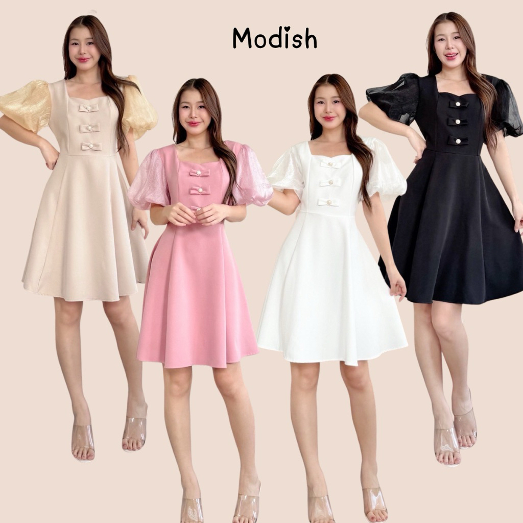 🎀ANNIE DRESS🎀 ผ้าบาบี้