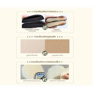 Amortals Powder Puff พัฟยักษ์/ฟองน้ำแต่งหน้า 2 ชิ้น | รูปหยดน้ำ เก็บมุมหน้าแม่น กล่องพกพา ไม่กินรองพื้น