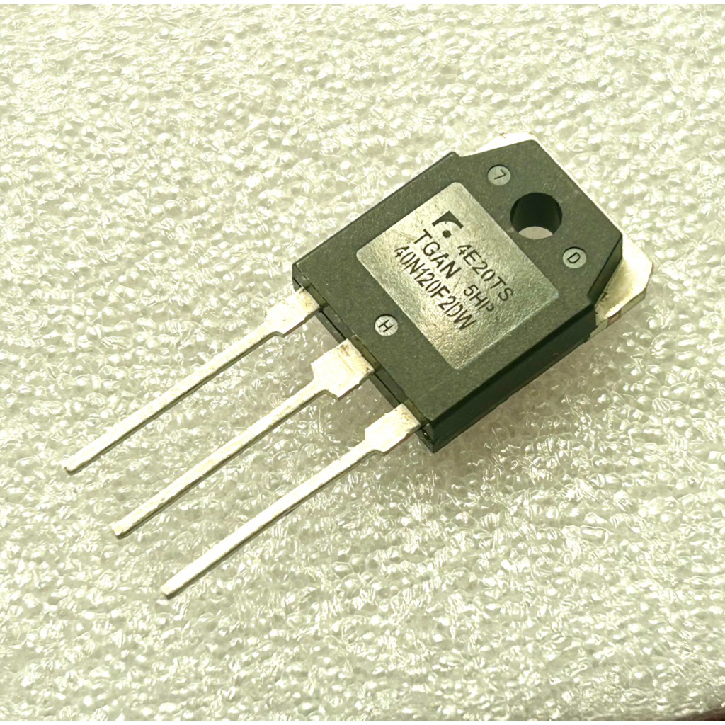 IGBT อะไหล่ เตาแม่เหล็กไฟฟ้า TGAN40N120F2DW 40A 1200v แท้TRINNO (อะไหล่เหลือประกอบโรงงาน)