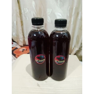 น้ำหมักใบหูกวางผสมสีเสียดสูตรคึก(500ml)สำหรับปลากัด