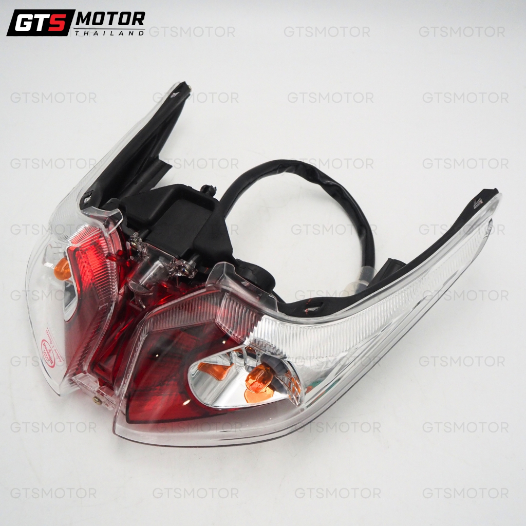 ไฟท้าย LED มีชุดสายไฟ 1 ชิ้น สีแดง,ขาว Honda Wave125i ปี 2012-2019