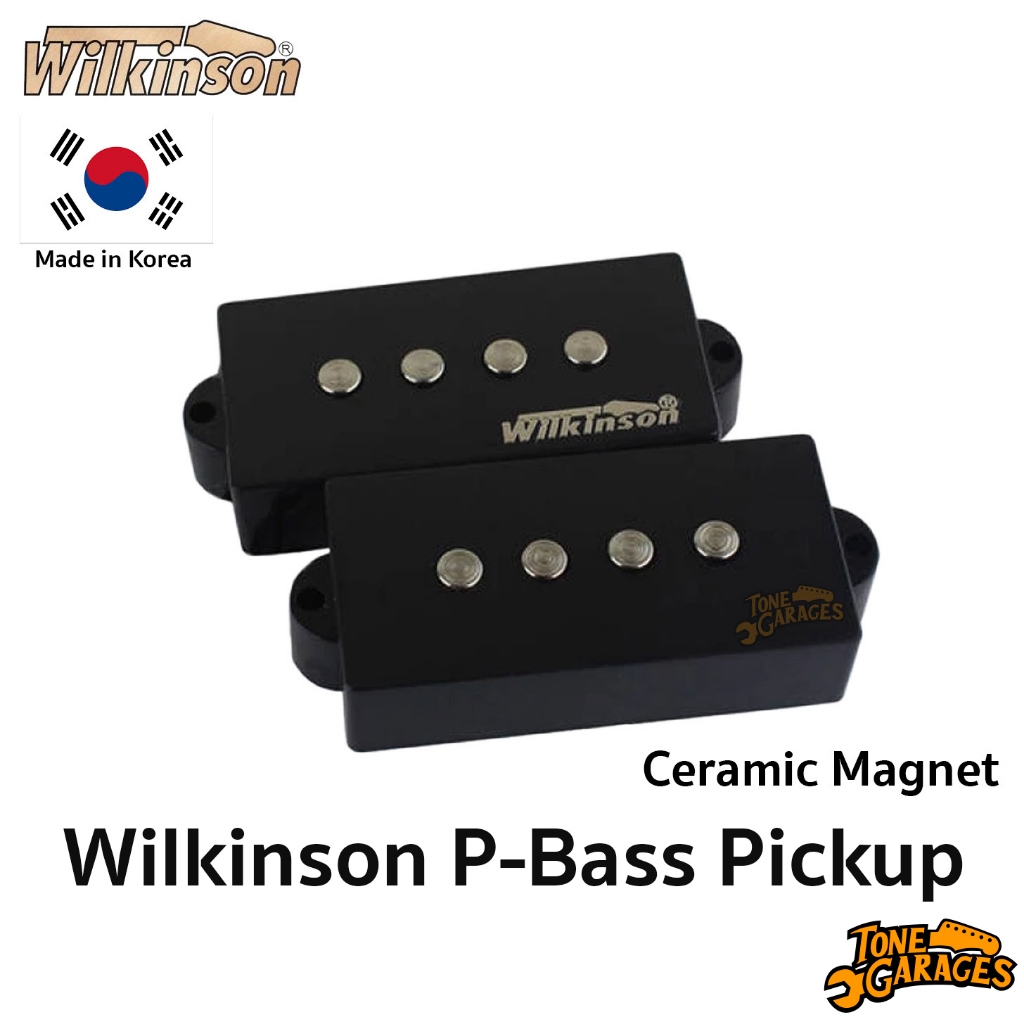 Wilkinson P-Bass Pickups Ceramic Magnet ปิ๊กอัพเบส Made in Korea