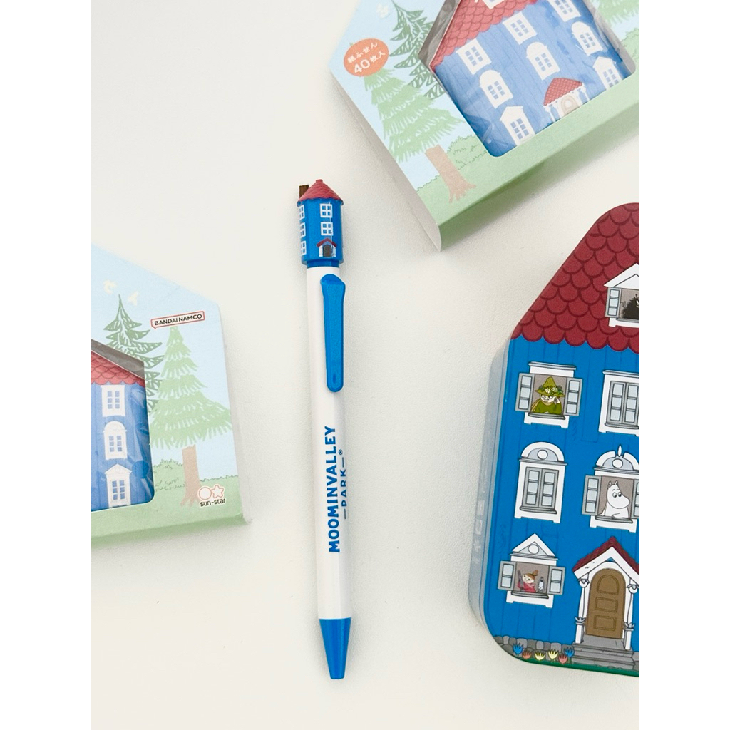 New!!พร้อมส่ง Moomin house penปากกาดำจาก moomin valleyhouse🇯🇵