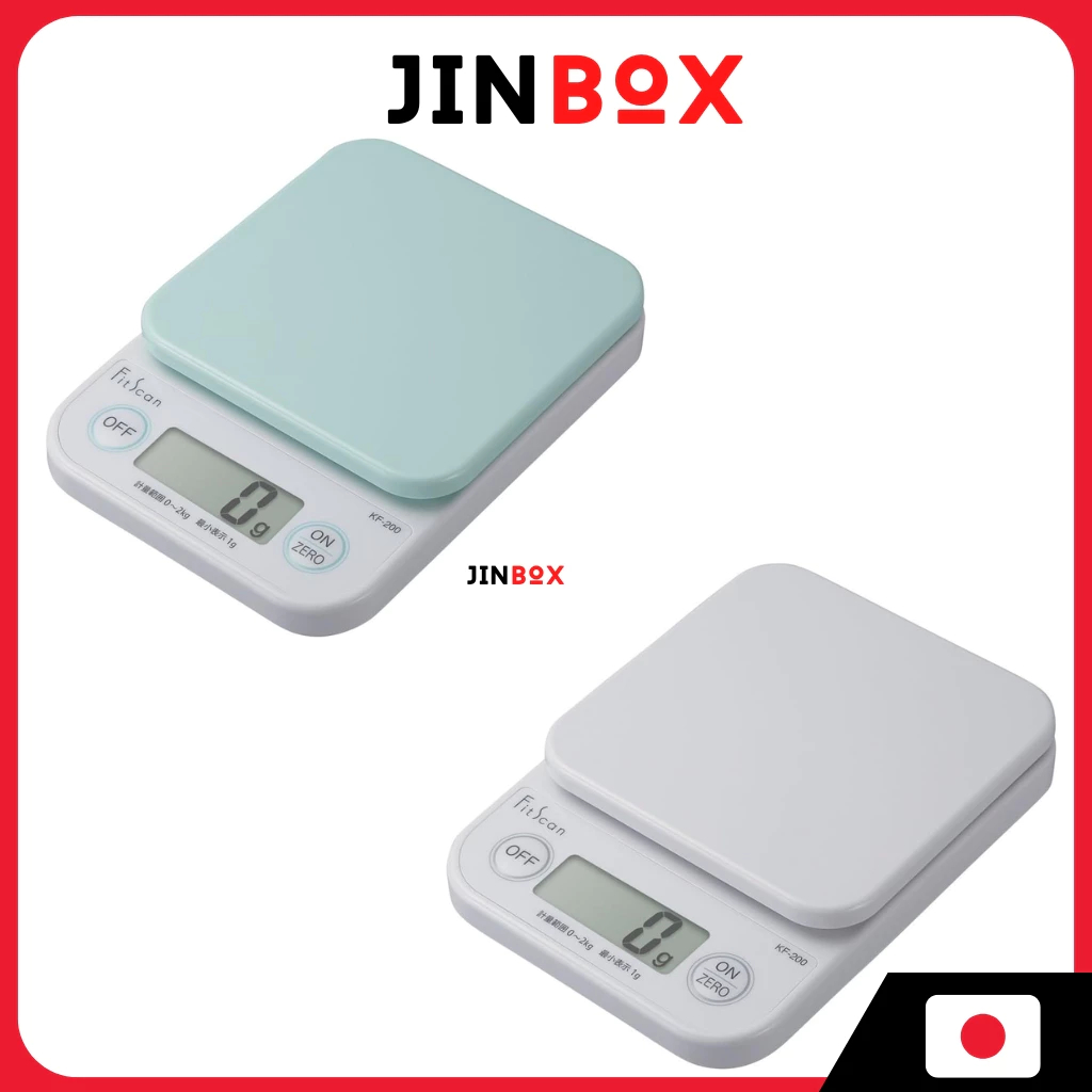 [ส่งตรงจากประเทศญี่ปุ่น] Tanita Digital Kitchen Scale KF-200 Measures up to 2kg in 1g Increments เคร