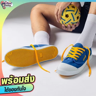 รองเท้าผ้าใบ มาแชร์ เชือก 2 สี Size 38-44 M225