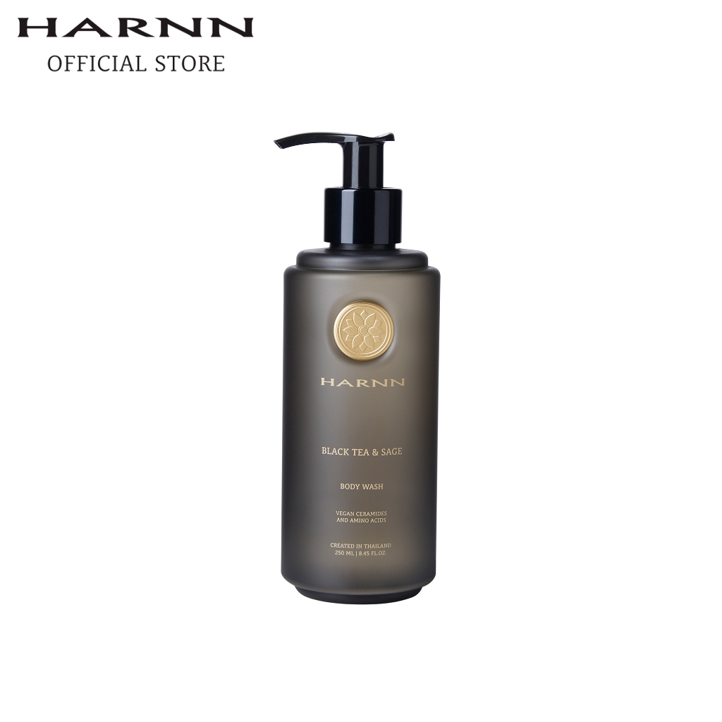 HARNN BLACK TEA & SAGE BODY WASH 250 ML