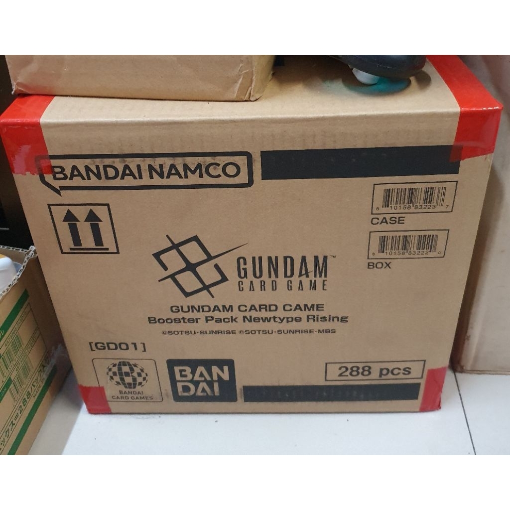 Gundam Card Game Booster Pack Newtype Rising GD01 ชุดภาษาอังกฤษครับ(english Ver.)