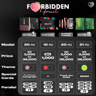 แบ่งขาย 1 ซอง กล่อง Forbidden Fruit รุ่น Mystic Power Collection 2023