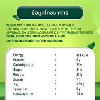 Doublemint ลูกอมดับเบิ้ลมิ้นต์ รสเปเปอร์มินต์ แบบกล่องเหล็ก 23.8 กรัม *มีให้เลือกหลายแพ็กไซซ์