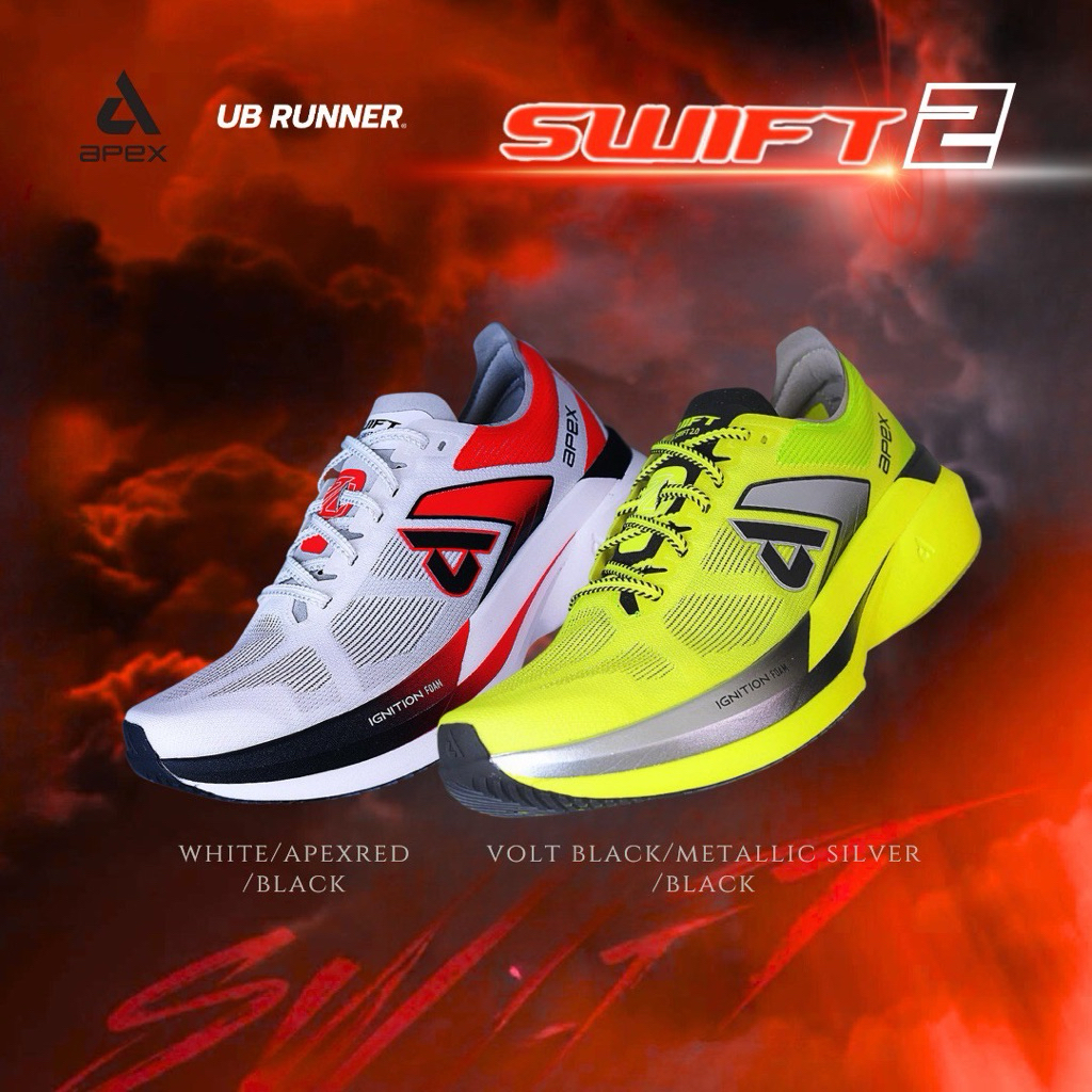 รองเท้าวิ่ง Apex Swift 2.0(Unisex) จัดส่งวันที่ 20 ตุลาคมนี้