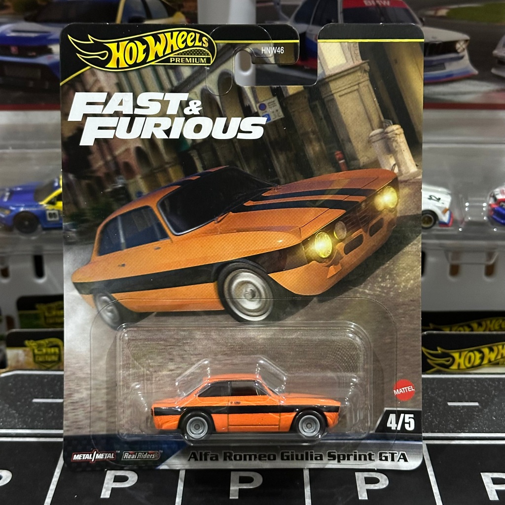 Hotwheels Premium 🏎️ Alfa Romeo Giulia Sprint GTA
