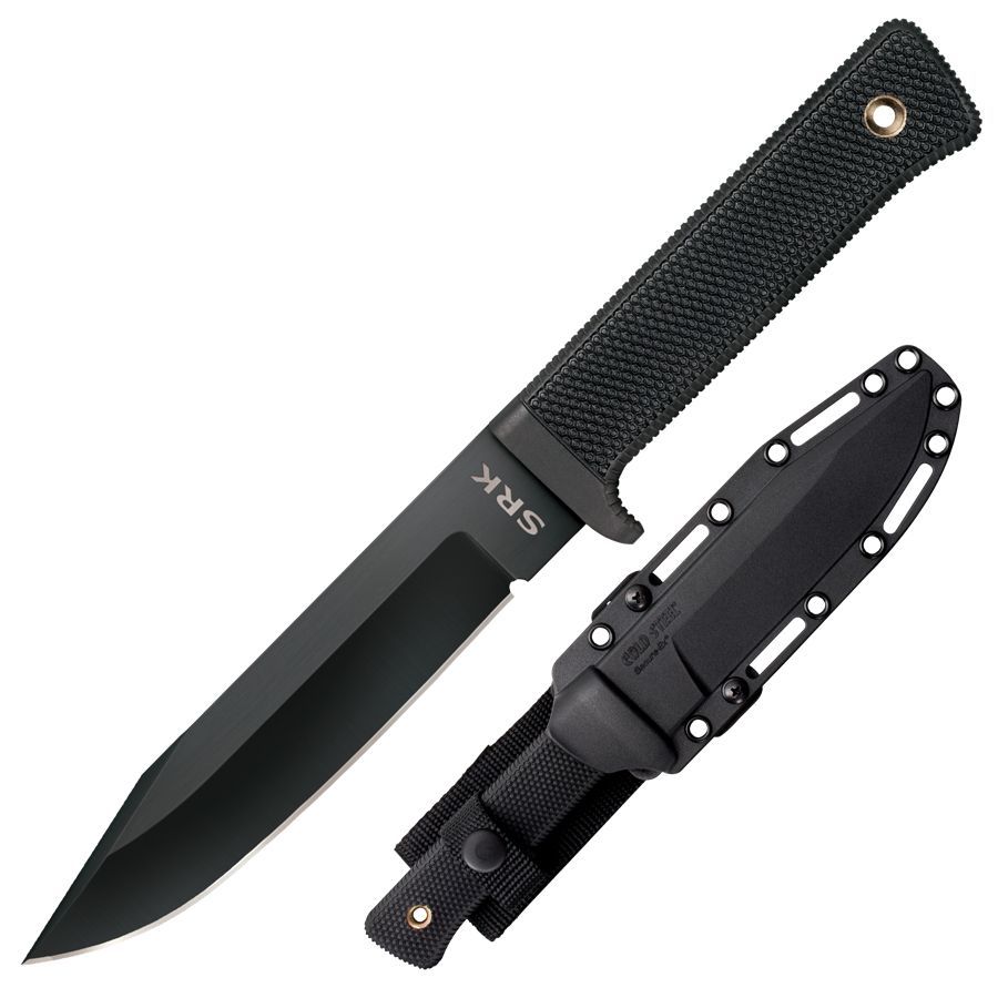มีดใบตาย Cold Steel SRK Survival Rescue Knife Black SK-5 Blade (49LCK)
